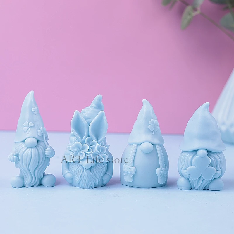 Christmas Dwarf Silicone Candl - Soap Making Gifts review and price