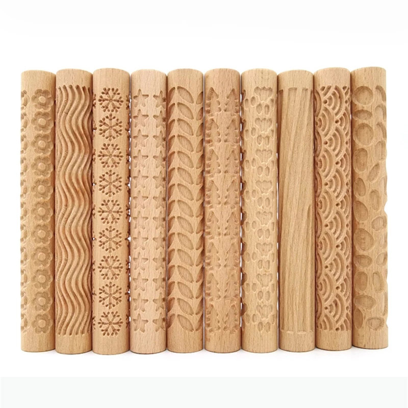 Wooden Texture Rolling Pin Cer - Soap Making Kit For Beginners review and price