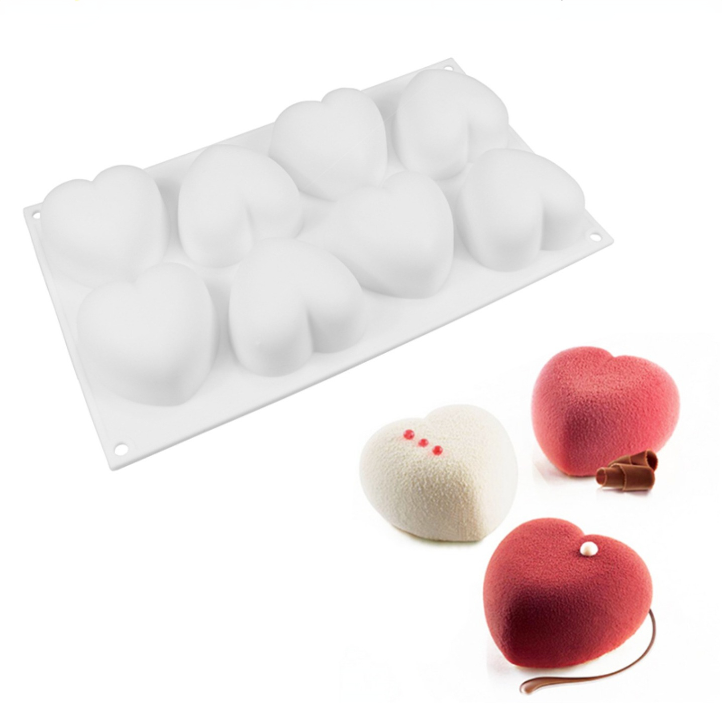 Love Heart Silicone Soap Mold  - Soap Making Instructions review and price