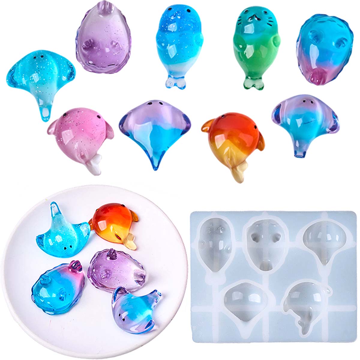 3D Healing Kawaii Manta Ray Wh - Soap Making Gifts review and price
