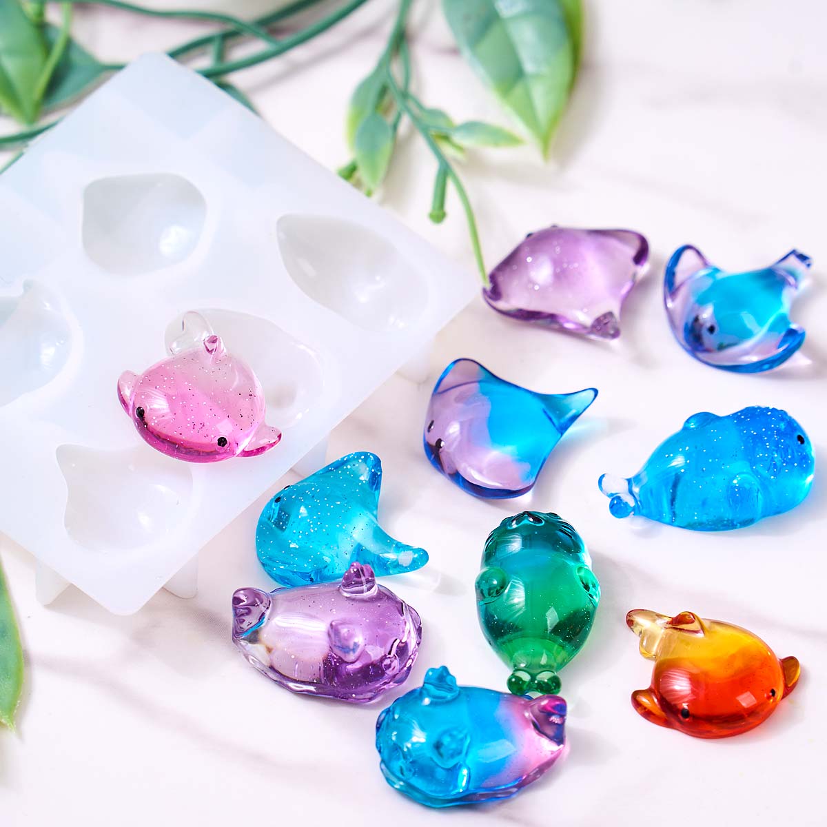 3D Healing Kawaii Manta Ray Wh - Soap Making Gifts review and price