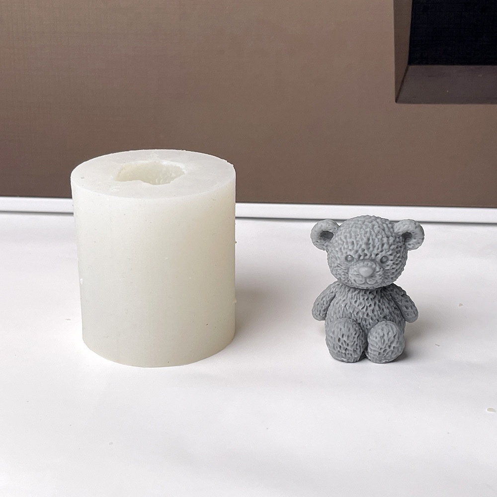 3D Cute Bear Candle Making Mou - Soap Making Gifts review and price