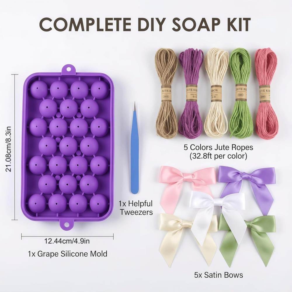 Grape Fruit Soap Mold DIY Craf - Soap Making Gifts review and price