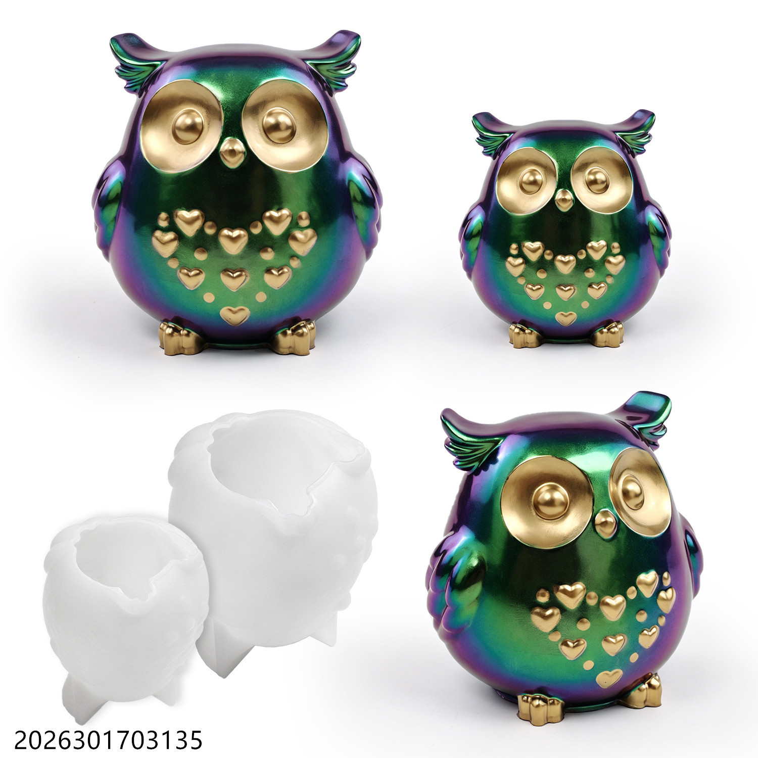 Owl Silicone Mold 3D Bird Shap - Soap Making Gifts review and price